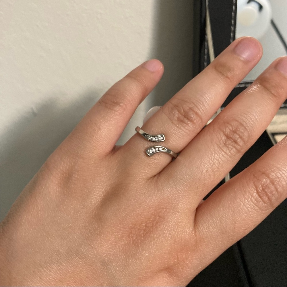Unique Design Ring.925 - Picture 5 of 8